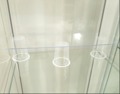 100 figurines dans des vitrines Detolf